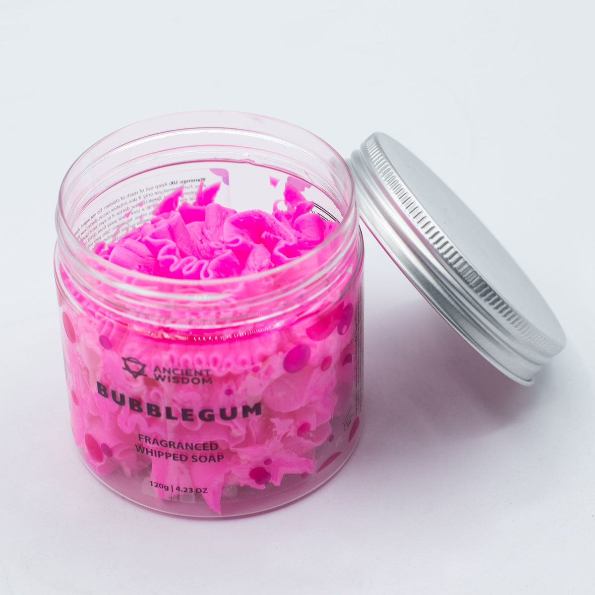 Bubblegum Whipped Soap 120g — 120g jar