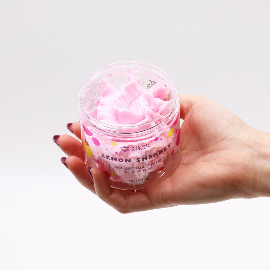 Pink Lemonade Whipped Soap 120g — 120g jar