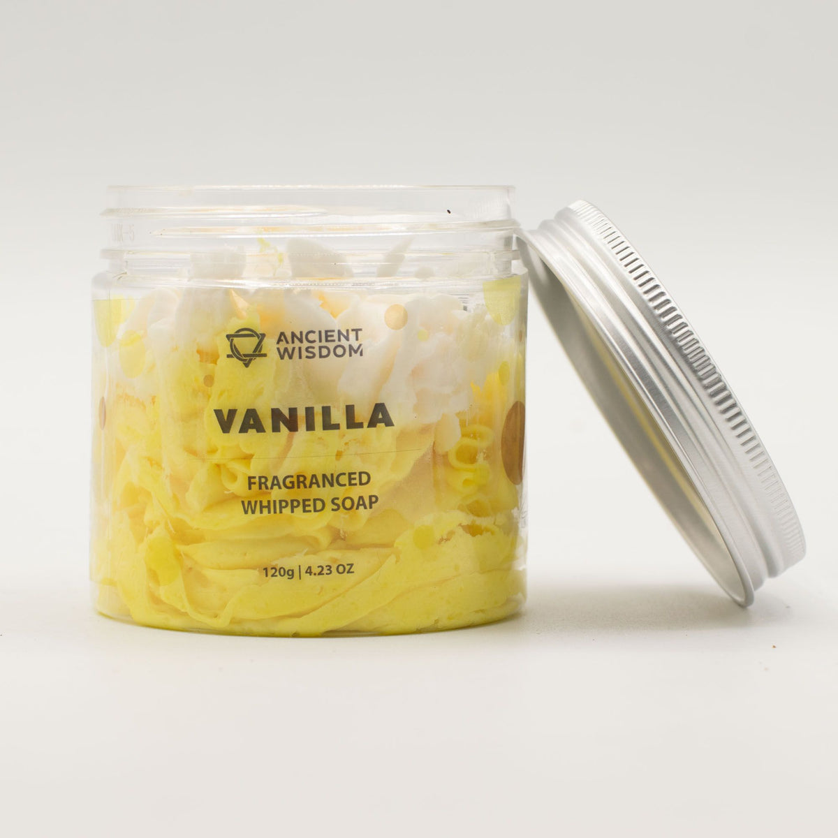 Vanilla Whipped Soap 120g — 120g jar