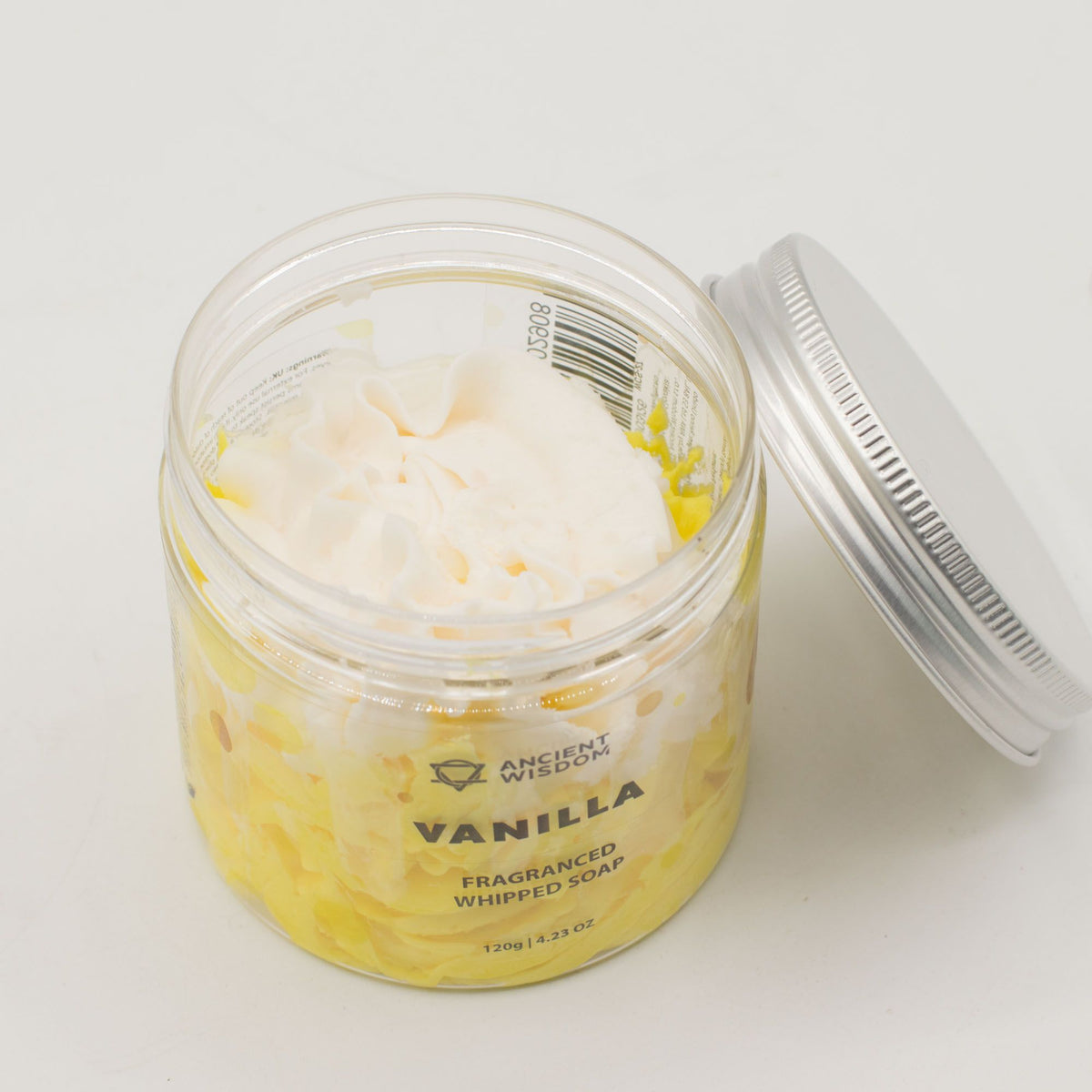 Vanilla Whipped Soap 120g — 120g jar