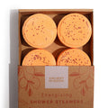 Shower Steamer Gift Set — Energising — four 50g shower steamers in gift packaging