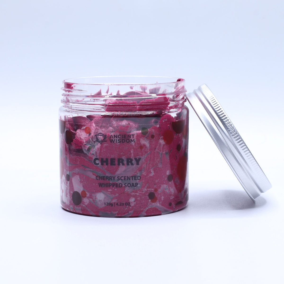 Cherry Whipped Soap 120g — 120g jar