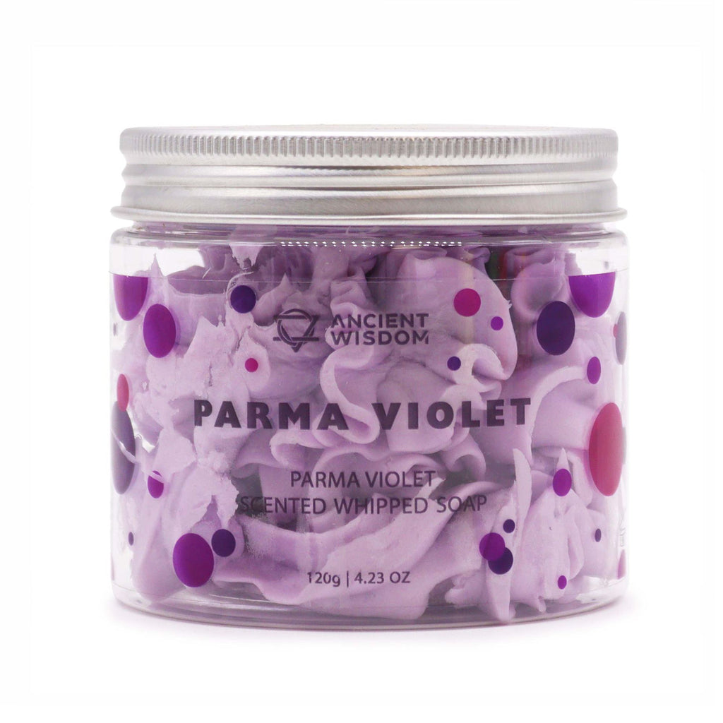 Parma Violet Whipped Soap 120g — 120g jar