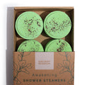 Shower Steamer Gift Set — Awakening — four 50g shower steamers in gift packaging