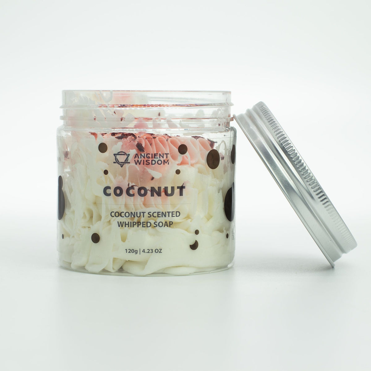 Coconut Whipped Soap 120g — 120g jar