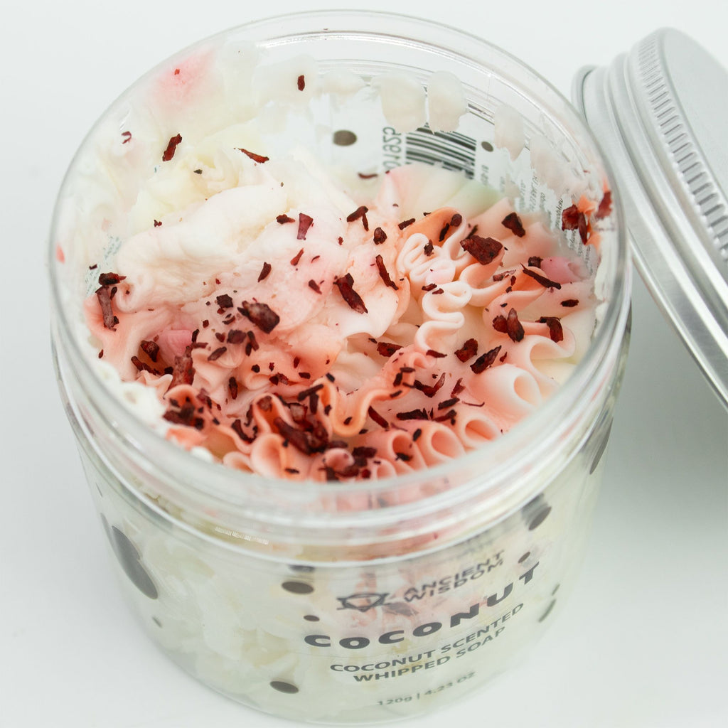 Coconut Whipped Soap 120g — 120g jar